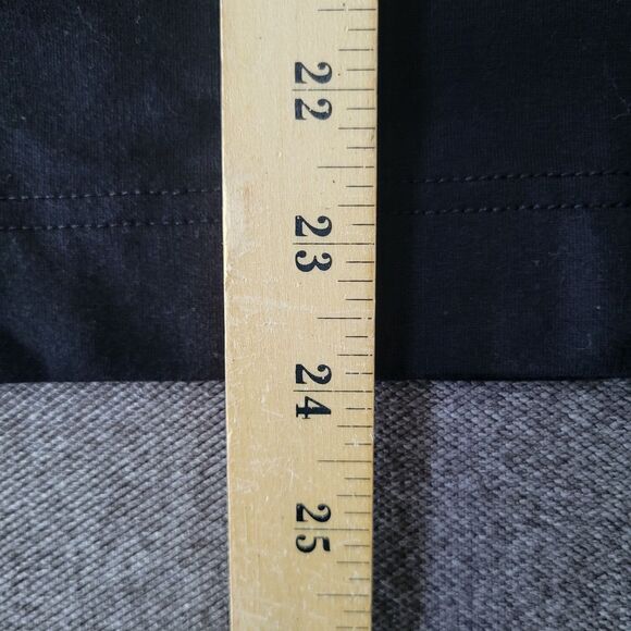 Karl Lagerfeld XS Black White Crochet Neckline Long-sleeved Shirt Blouse 826 - Picture 9 of 9